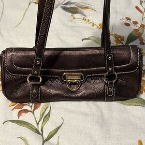 Vintage Lovcat Paris Leather Y2K 2000’s Handbag Purse Shoulder Bag